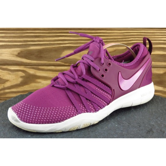 Nike Training Women Size 6.5 M Purple Running Mesh 904651603 - Picture 1 of 9
